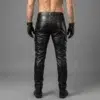 Biker Leather Pants - Image 2