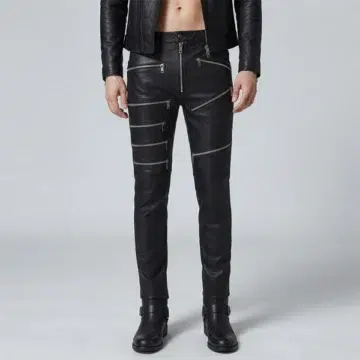 Men Leather Pants