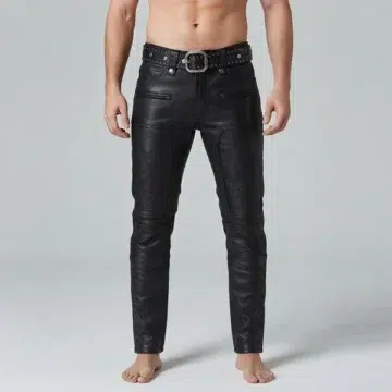 Real Leather Pants​