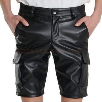 Leather Shorts For Men