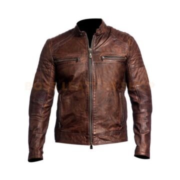 Mens Leather Biker Jackets