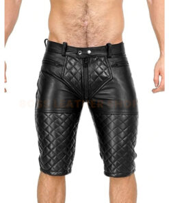 Mens Leather Shorts​