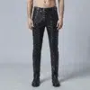 Black Pants With Leather