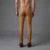 Brown Leather Pants​ - Image 2