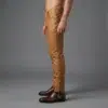 Brown Leather Pants​ - Image 3