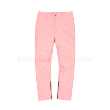 Pink Leather Pants