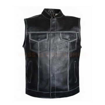 Leather Vest Motorcycle