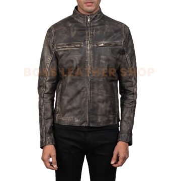 Distressed Leather Jackets