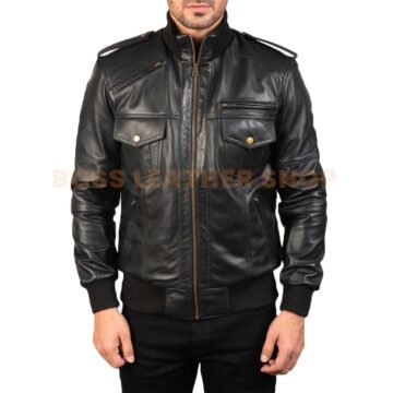 Genuine Black Leather Jackets