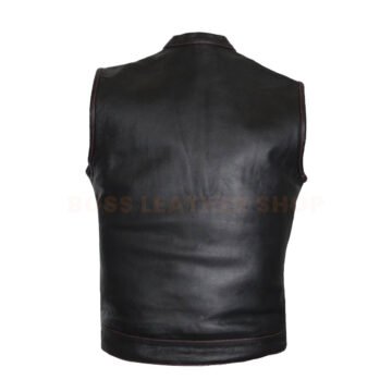 Alternative view of Leather Western Vest Mens​