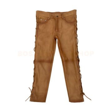 Brown Leather Pants