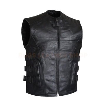 Mens Leather Vests
