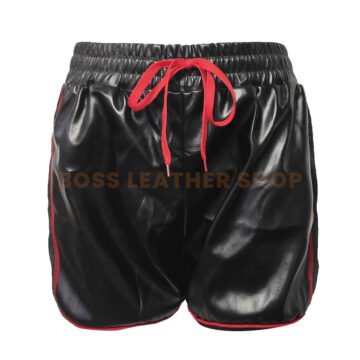 Black Leather Shorts Outfit