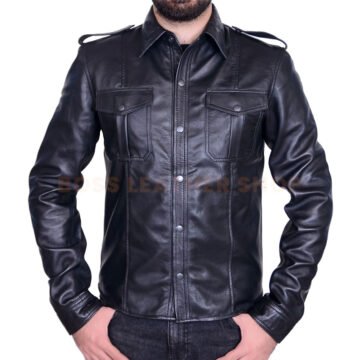Genuine Leather Shirt
