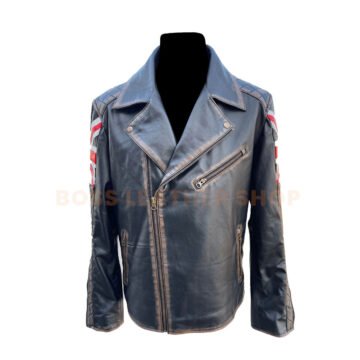 Union Jack Leather Jacket