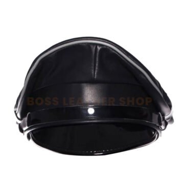 Mens Leather Cap