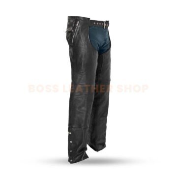 Leather Biker Chaps