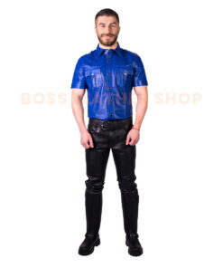 Leather Police Uniform