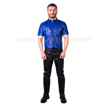Leather Police Uniform