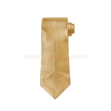 Alternative view of Gold Leather Ties