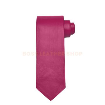 Alternative view of Pink Leather Ties