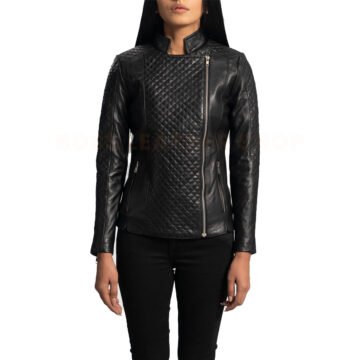 Womens Quilted Leather Jackets
