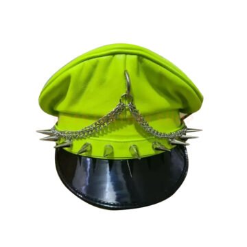 Mens Leather Caps