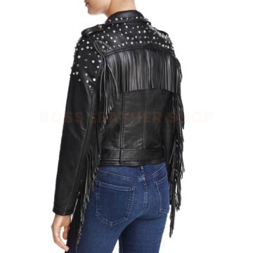 Alternative view of Fringe Jacket Womens