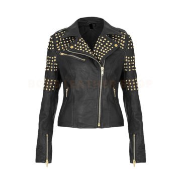 Studded Leather Jacket