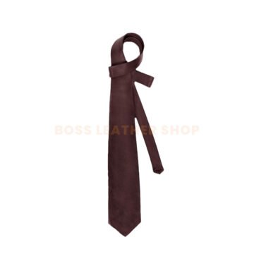Bow Leather Tie