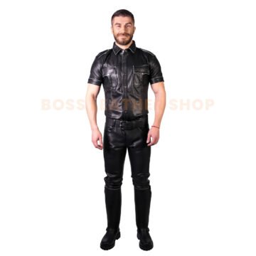 Mens Leather Uniform