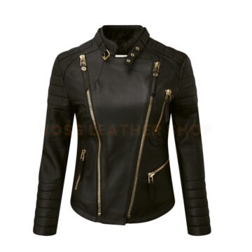 Women Genuine Leather Jacket