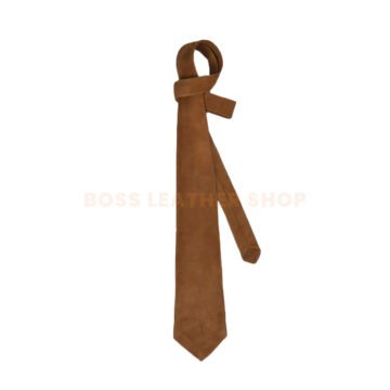 Suede Leather Tie