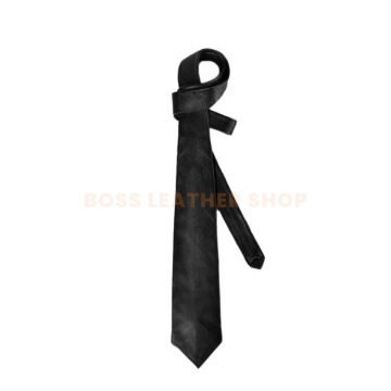 Leather Neckties And Bow Ties