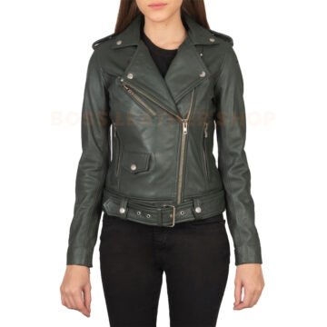 Leather Biker Jacket Women