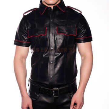 Leather Shirts For Men