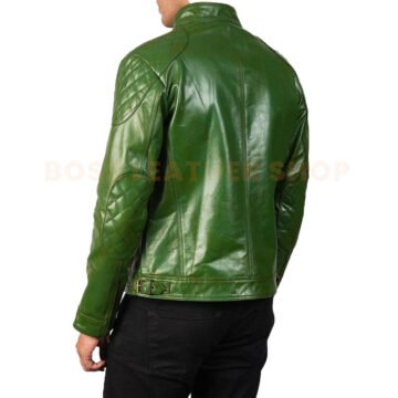 Alternative view of Green Leather Jackets
