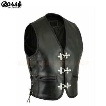 Leather Club Vests