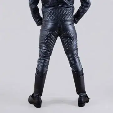 Alternative view of Mens Quilted Leather Pants​