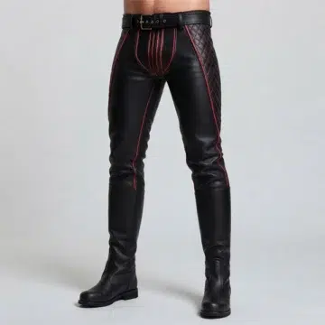 Mens Leather Motorcycle Pants​