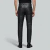 Padded Leather Pants - Image 2