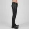 Quilted Leather Pants - Image 3