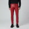Red Leather Pants​