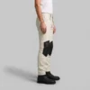 White Leather Pants For MenĀ - Image 3