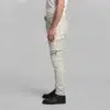 White Leather Pants Mens​ - Image 3