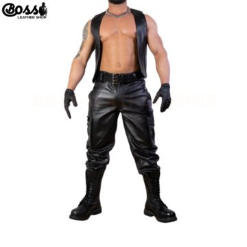 Mens Motorcycle Vest