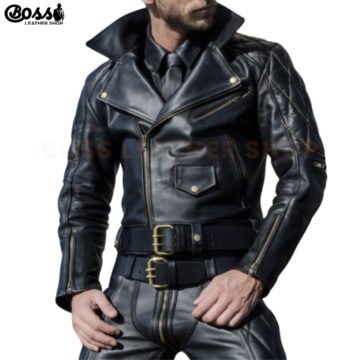 Quilted Black Jacket