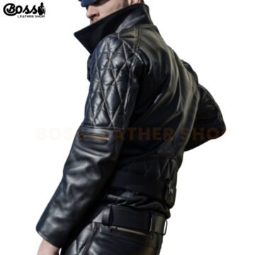 Alternative view of Quilted Black Jacket
