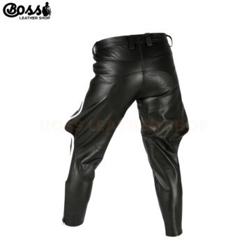 Alternative view of Mens Breeches Leather Pants