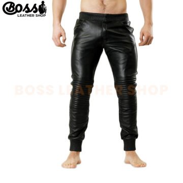 Leather Bike Pants